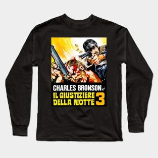 Death Wish 3 (Italian Poster) Long Sleeve T-Shirt